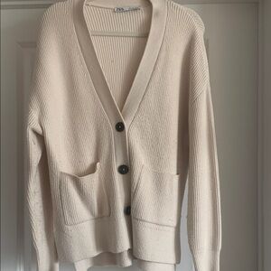 Zara Button-Up Women's Cardigan